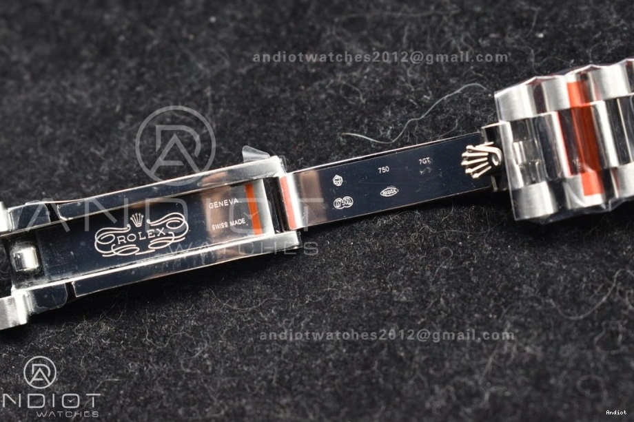 On 904L Dial DayDate A3255 Blue President 40 Stick Steel Ice V2 SS GMF Bracelet 0423